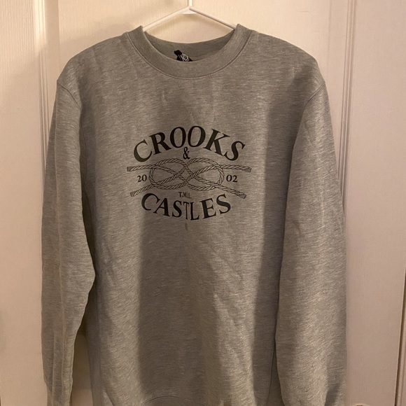 Crooks & Castles Other - Gray Crooks & Castle Sweatshirt Sz M